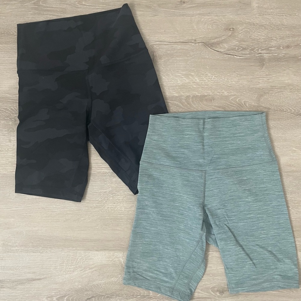 Lulu lemon align biker shorts pack of 2